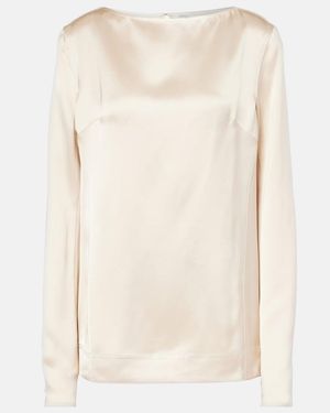 TOTEME Satin Top - Natural