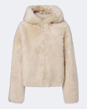 Arma Wendbare Jacke Bianca Aus Shearling - Natur