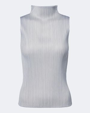 Pleats Please Issey Miyake Basics Pleated Top - White