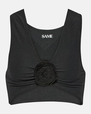 SAME Bikini-Oberteil Rose - Schwarz