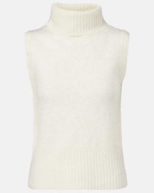 Veronica Beard Jersey Mazzy De Cachemir - Blanco