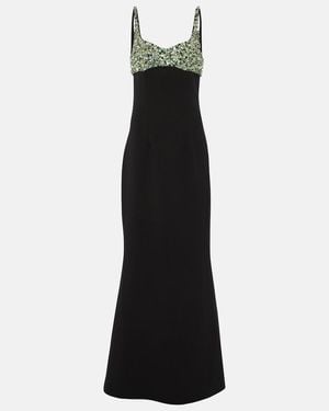 Safiyaa Beatriz Embellished Gown - Black