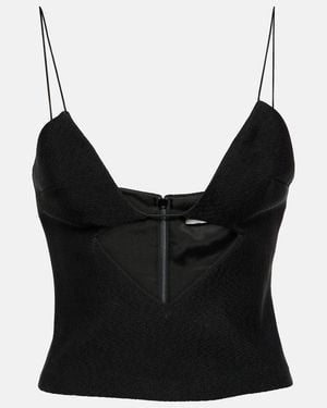 Christopher Esber Volcan Cutout Tank Top - Black
