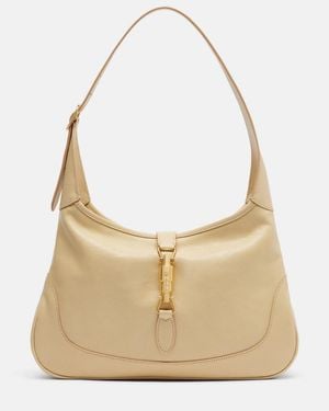 Gucci Sac Jackie Medium En Cuir - Neutre