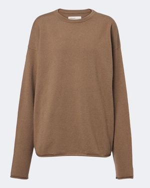 Extreme Cashmere Pullover N°493 Paolo - Braun