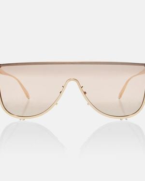 Alaïa Shield Sunglasses - Natural
