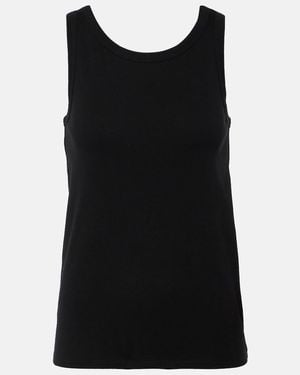 The Row 'frankie' Tank Top In Cotton Woman - Black