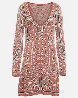 Altuzarra Leone Jacquard Minidress - Red