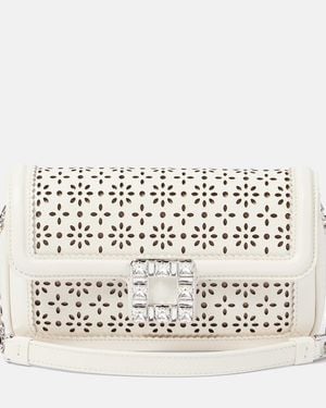 Roger Vivier Viv' Jeu De Fille Embellished Shoulder Bag - Metallic