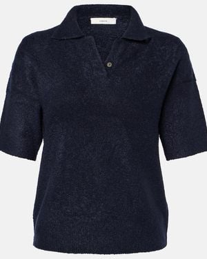 Vince Silk And Cashmere-Blend Jumper - Blue