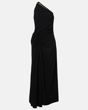 Proenza Schouler Sirena Ruched Maxi Dress - Black