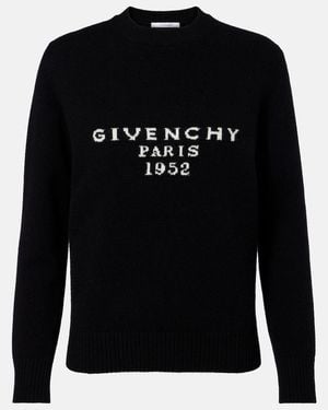 Givenchy Pullover Aus Wolle Und Kaschmir - Schwarz