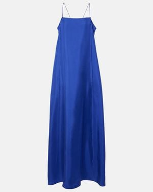 Rohe Silk Maxi Dress - Blue