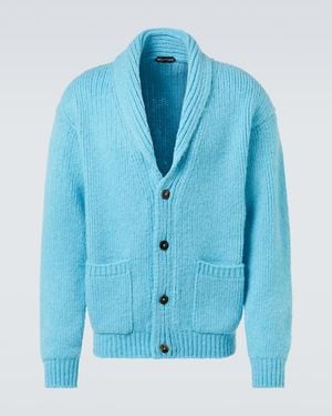Tom Ford Cardigan Aus Kaschmir - Blau