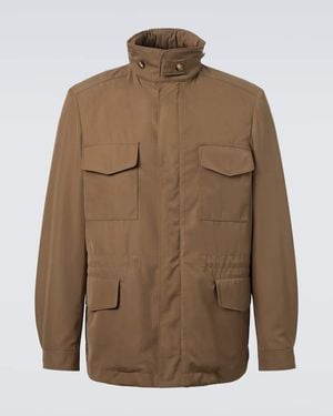 Loro Piana Traveller Technical Jacket - Brown