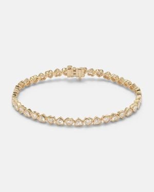 SHAY 18Kt Tennis Bracelet With Diamonds - Metallic
