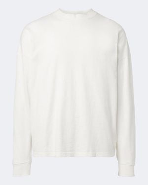 The Row Camiseta Dolino De Jersey De Algodon - Blanco