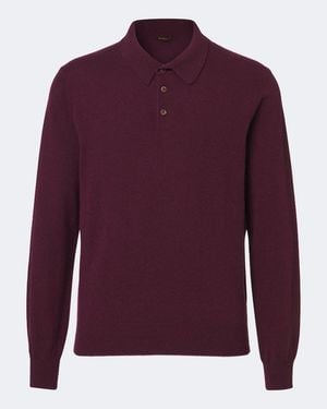 Rubinacci Pullover Polo - Viola