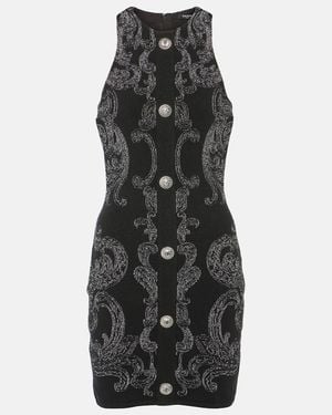 Balmain Black Cotton Dress