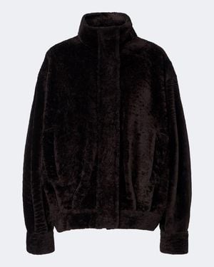 Arma Paula Shearling Jacket - Black