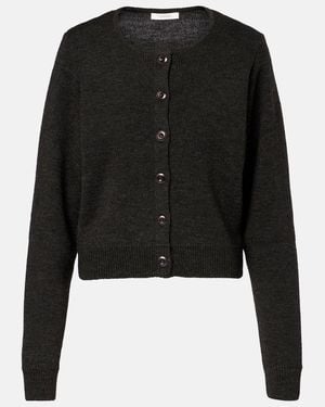 Lemaire Cardigan Aus Strick - Schwarz