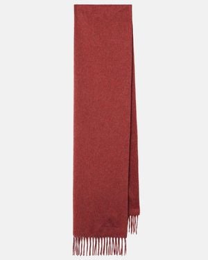 Loro Piana Grande Unita Cashmere Scarf - Red