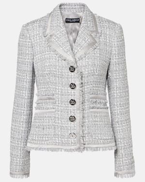 Dolce & Gabbana Dolce & Gabbana Jackets - Grey