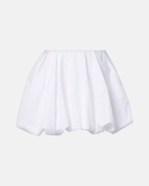 Alaïa Bubble Skirt - White