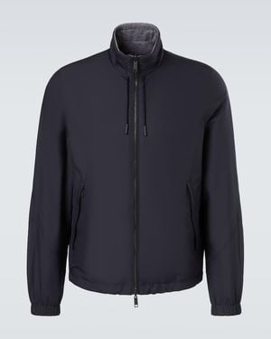 ZEGNA Brezza Reversible Jacket - Blue