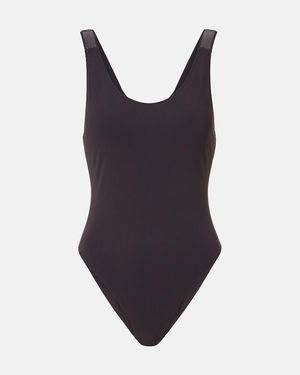 Brunello Cucinelli Verzierter Badeanzug - Blau