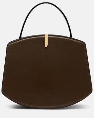SAVETTE Florence 20 Leather Tote Bag - Brown