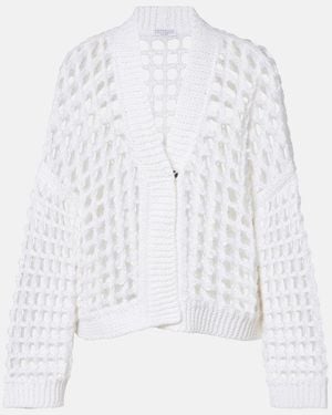Brunello Cucinelli Cardigan - Bianco