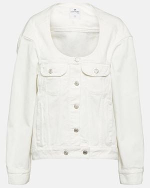 Courreges Denim Jacket - White