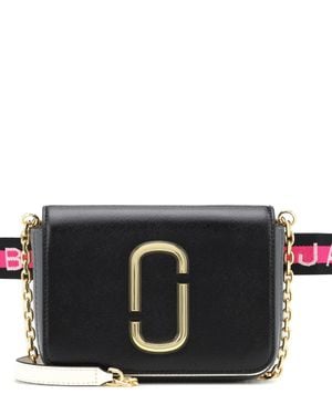 Marc Jacobs Hip Shot Leather Belt Bag - Black
