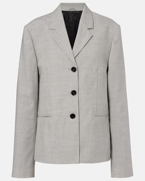 TOTEME Wool Blazer - Grey