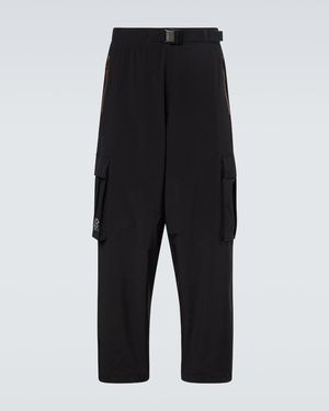 Loewe X On Belted Technical Cargo Trousers - Black