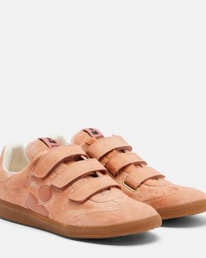 Isabel Marant Sneakers Beth Aus Veloursleder - Braun