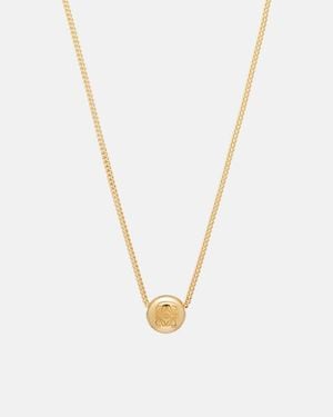 Loewe Collana Anagram - Metallizzato