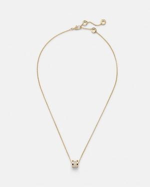 BVLGARI B.Zero1 18Kt Pendant Necklace With Diamonds - Metallic