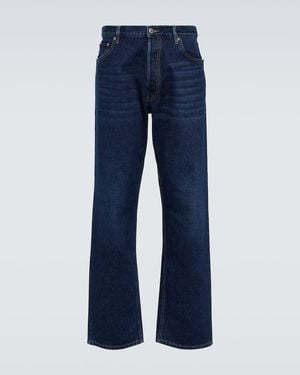 Prada Mid-Rise Straight Jeans - Blue