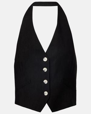 Veronica Beard Arabella Vest - Black
