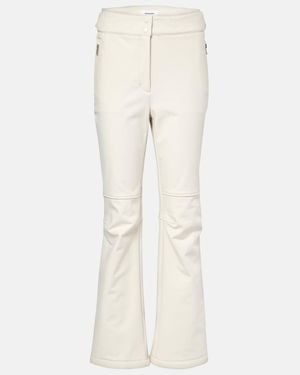Yves Salomon Logo Ski Trousers - Natural