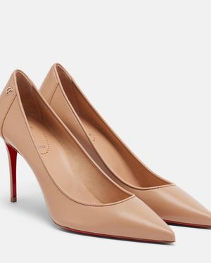 Christian Louboutin Pumps Sporty Kate Aus Leder - Braun