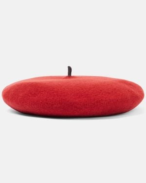 Brunello Cucinelli Wool Beret - Red