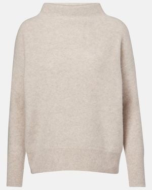 Vince Pullover Aus Kaschmir - Weiß
