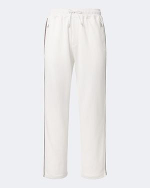 Eleventy Gerade Hose Aus Baumwolle - Weiß