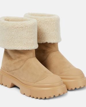 Hogan Winter Boots - Natural
