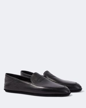 John Lobb Kingston Ii Leather Loafers - Black
