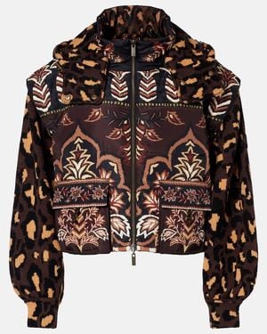 FARM Rio Winter Ainika Paneled Jacket - Black