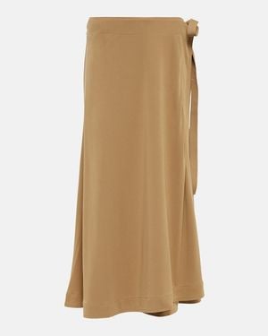 TOTEME Jersey Wrap Skirt - Natural